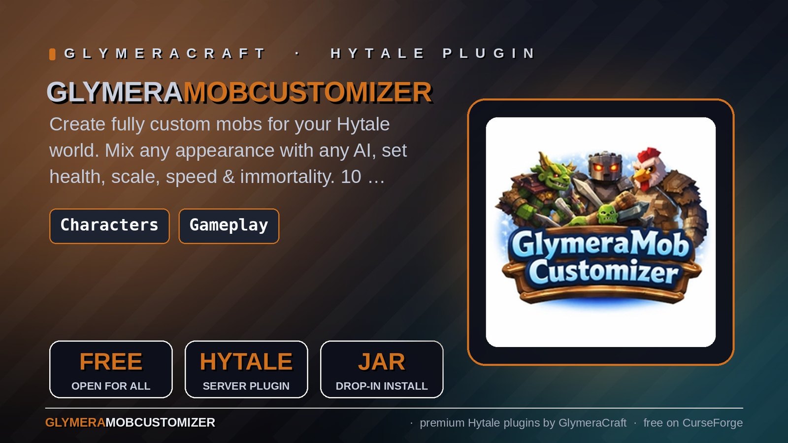 GlymeraMobCustomizer screenshot