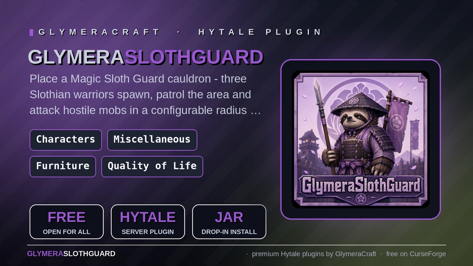 GlymeraSlothGuard screenshot